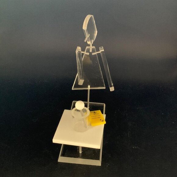 Rare Vintage Acrylic Pharmacist Articulating Figurine - Picture 3 of 7